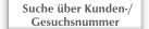 Suche über Kunden-/Gesuchsnummer